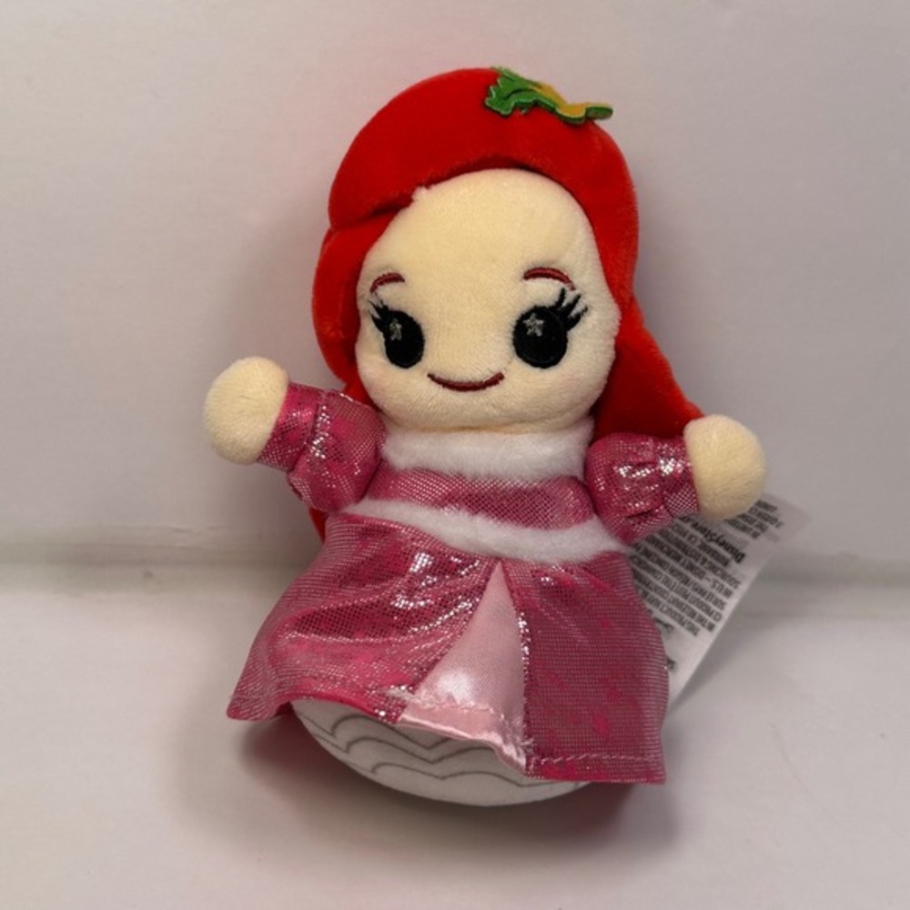 Disney Wishable Ariel Little Mermaid 2024 Advent Calendar Plush Doll Small Pink